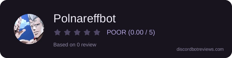 Rating widget preview for Polnareffbot