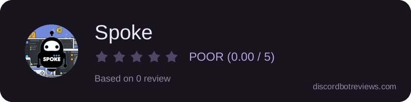 Rating widget preview for Spoke