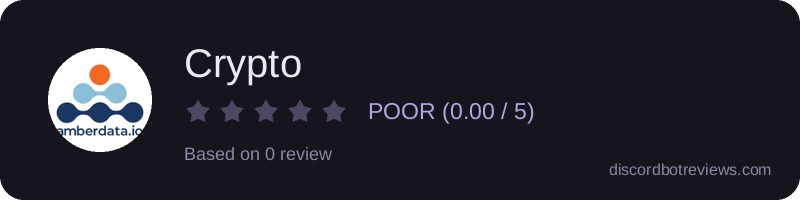 Rating banner for Crypto