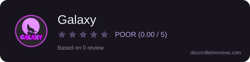 Rating widget preview for Galaxy