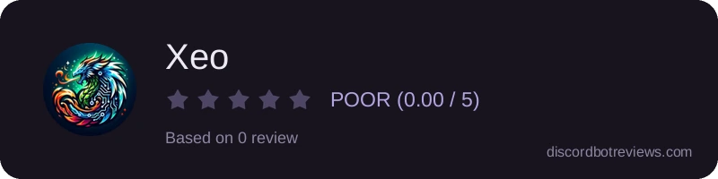 Rating widget preview for Xeo