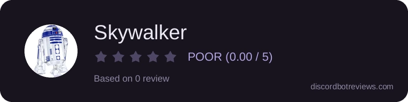 Rating banner for Skywalker 