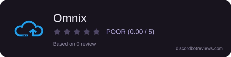 Rating widget preview for Omnix