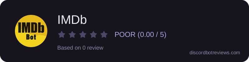 Rating widget preview for IMDb