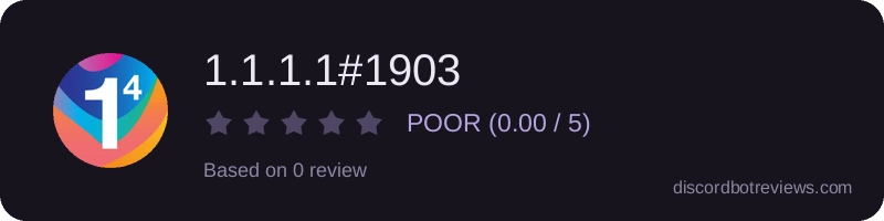 Rating widget preview for 1.1.1.1#1903