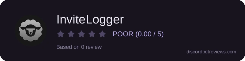 Rating banner for InviteLogger