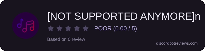 Rating widget preview for [NOT SUPPORTED ANYMORE]nightplay