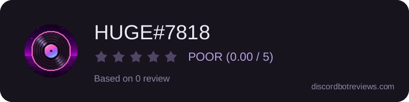 Rating widget preview for HUGE#7818