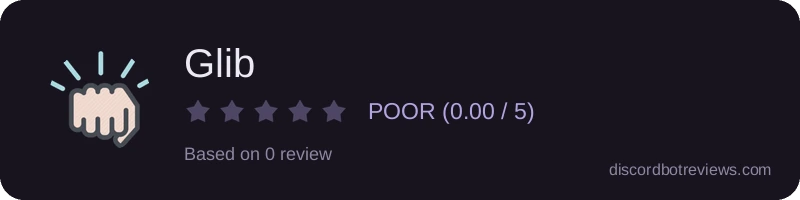 Rating widget preview for Glib