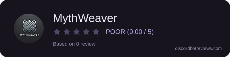 Rating widget preview for MythWeaver