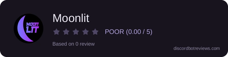 Rating widget preview for Moonlit