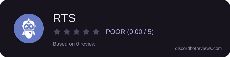 Rating widget preview for RTS