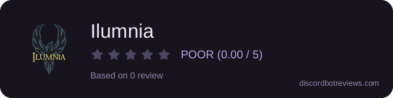 Rating widget preview for Ilumnia