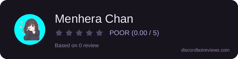 Rating widget preview for Menhera Chan