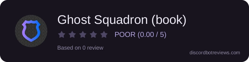 Rating widget preview for Ghost Squadron (book)