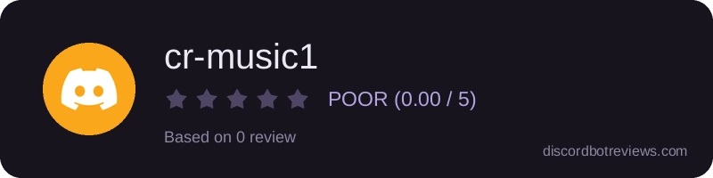 Rating widget preview for cr-music1