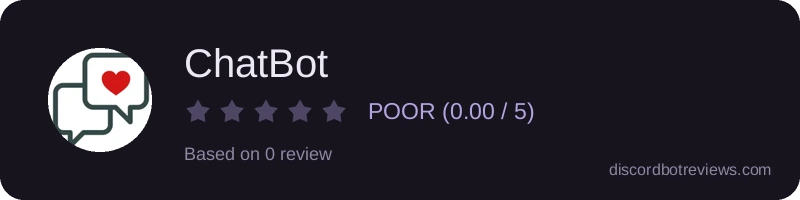Rating banner for ChatBot