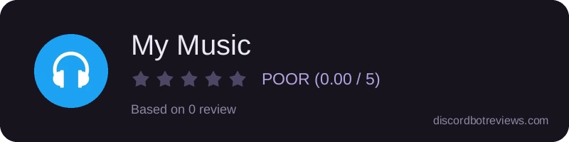 Rating banner for My Music