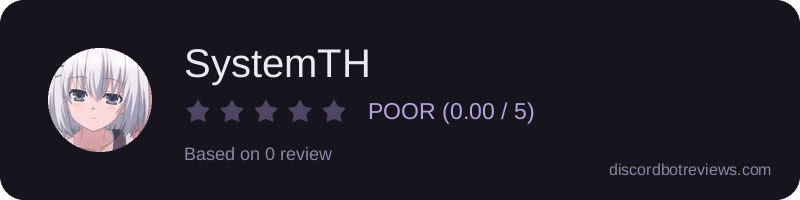 Rating banner for SystemTH