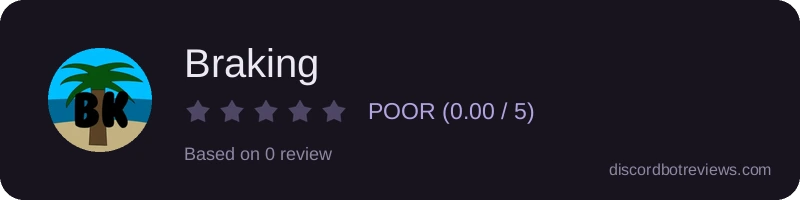 Rating widget preview for Braking