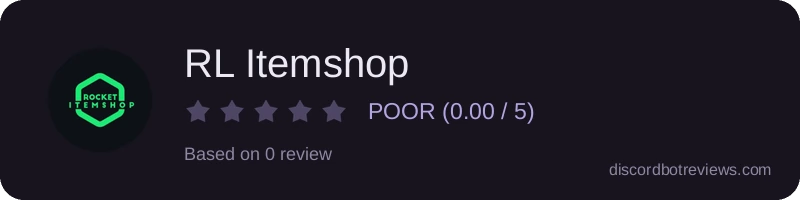 Rating widget preview for RL Itemshop