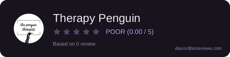Rating widget preview for Therapy Penguin