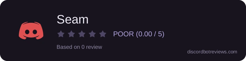 Rating widget preview for Seam