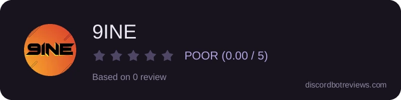 Rating widget preview for 9INE
