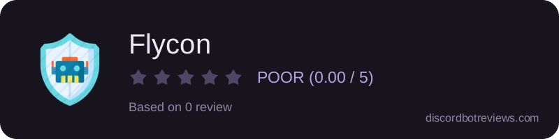 Rating widget preview for Flycon