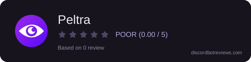 Rating banner for Peltra