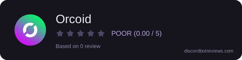 Rating banner for Orcoid