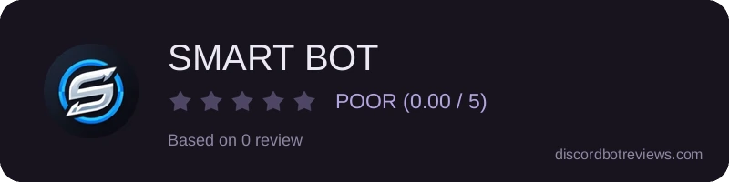 Rating banner for SMART BOT
