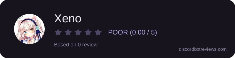 Rating banner for Xeno