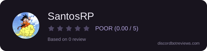 Rating widget preview for SantosRP