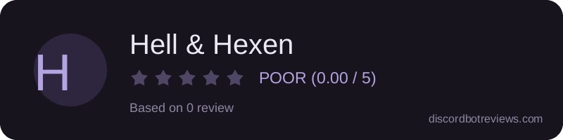 Rating banner for Hell & Hexen