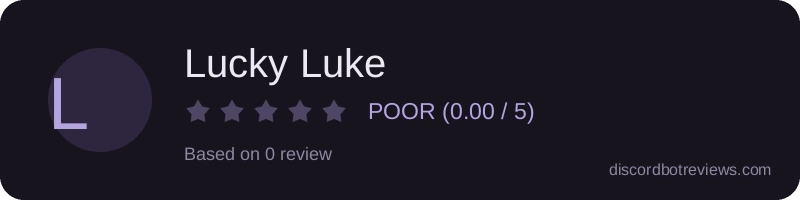 Rating banner for Lucky Luke