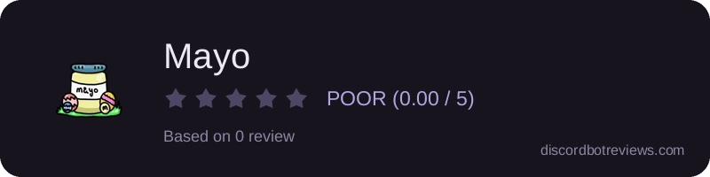 Rating banner for Mayo