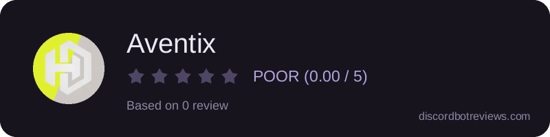 Rating banner for Aventix