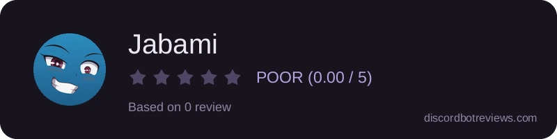 Rating widget preview for Jabami