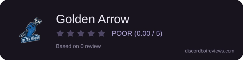 Rating widget preview for Golden Arrow
