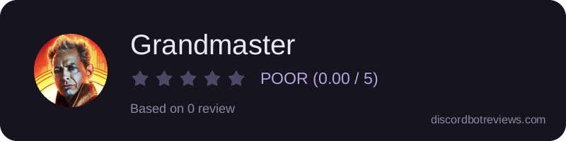 Rating banner for Grandmaster