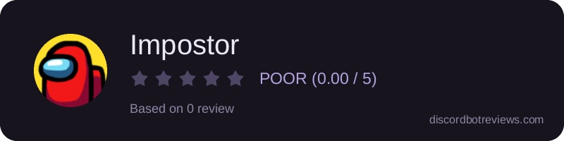 Rating widget preview for Impostor