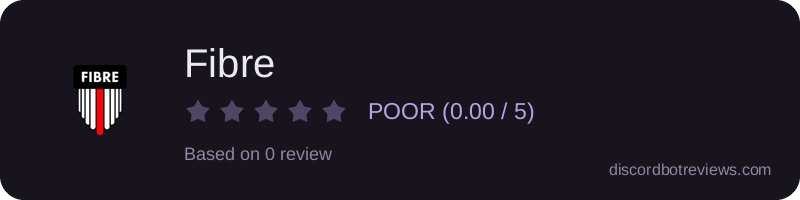 Rating widget preview for Fibre