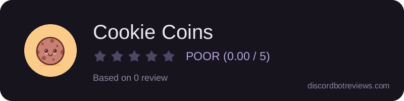 Rating banner for Cookie Coins