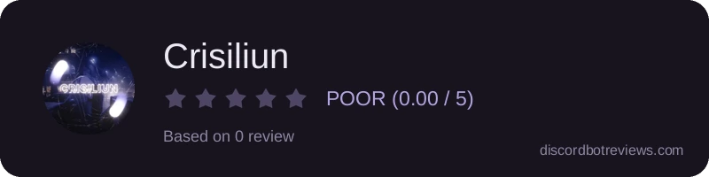 Rating widget preview for Crisiliun