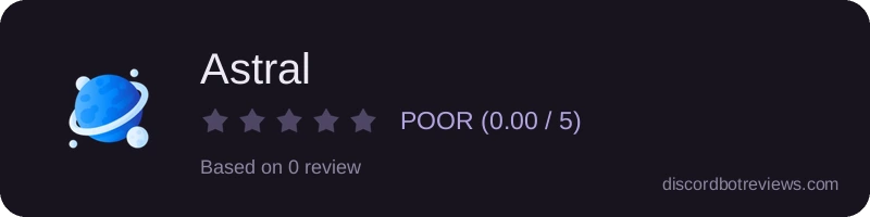 Rating banner for Astral