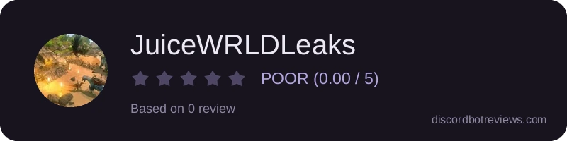 Rating widget preview for JuiceWRLDLeaks