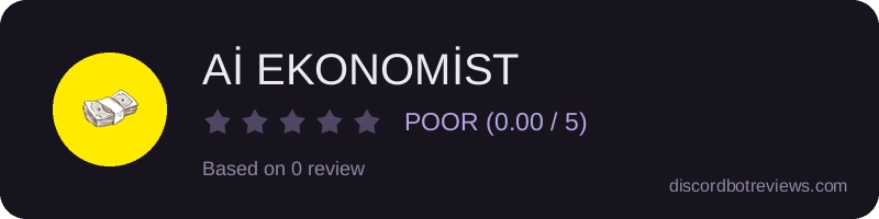 Rating widget preview for Aİ EKONOMİST