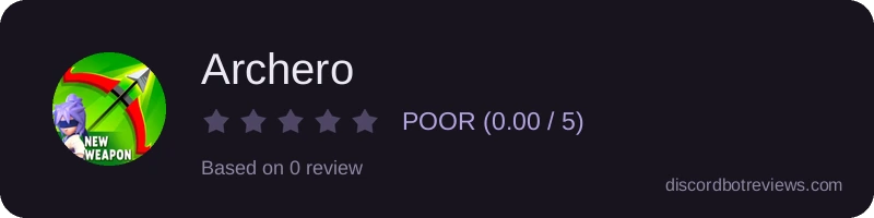Rating widget preview for Archero