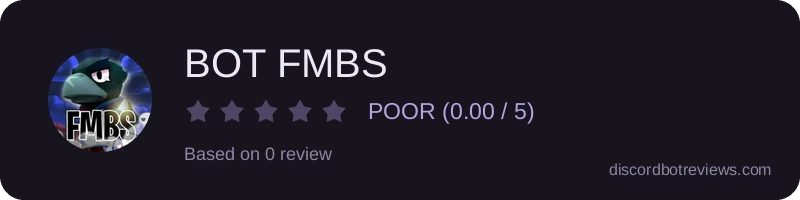 Rating banner for BOT FMBS